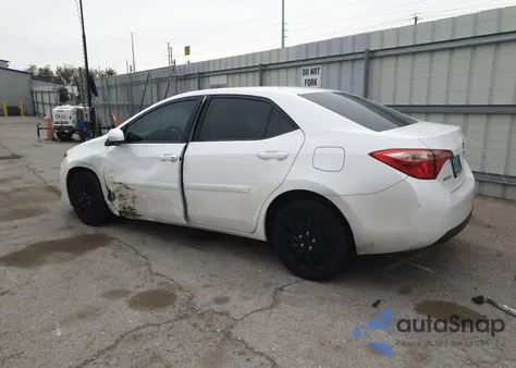 2017 Toyota Corolla L из США, поврежденный, VIN 2T1BURHE7HC938984